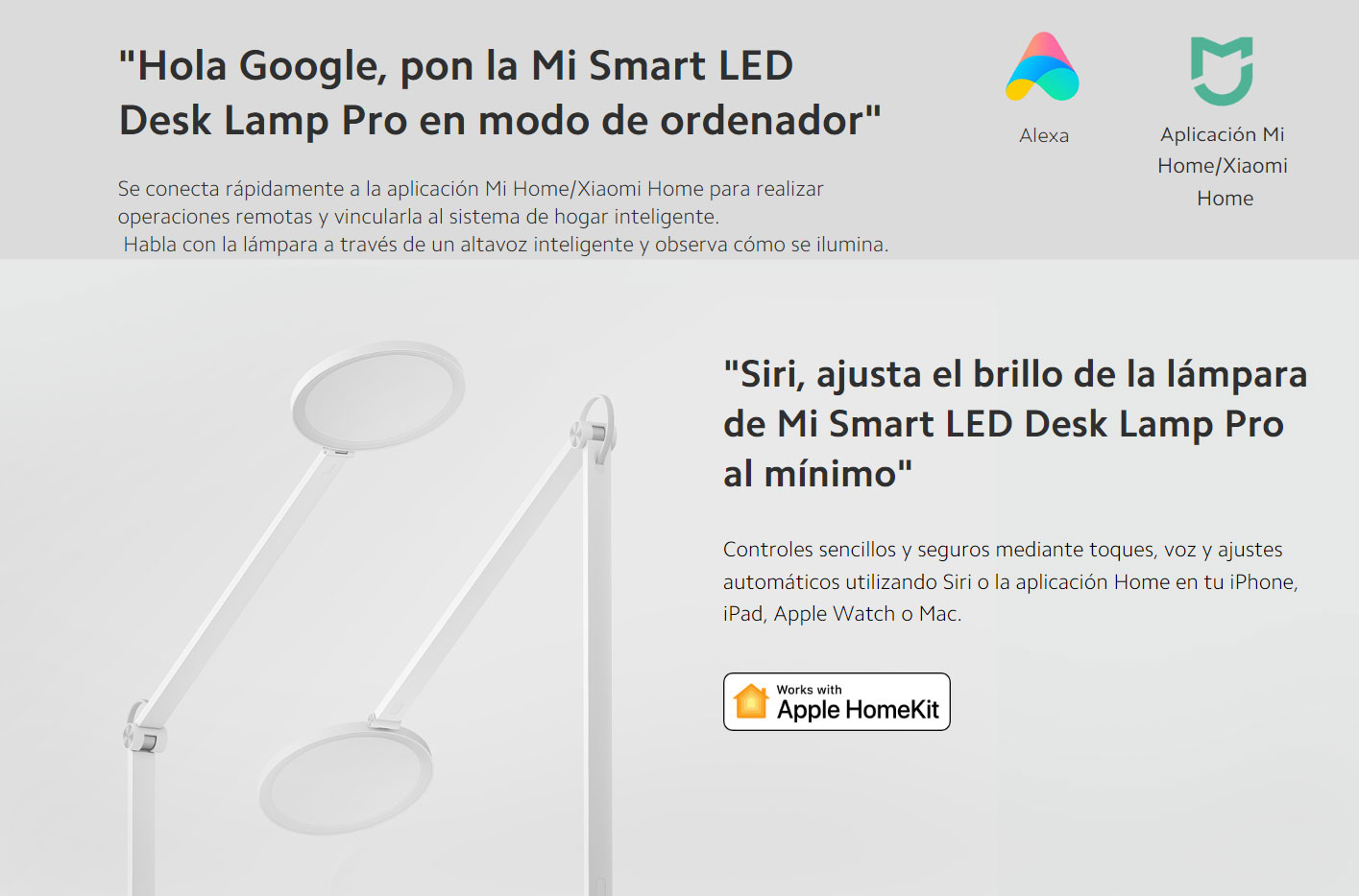 LÁMPARA XIAOMI MI SMART LED DESK LAMP PRO