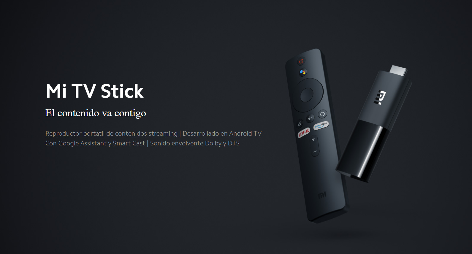 Reproductor Portátil De Streaming Xiaomi Mi Tv Stick 4k Us Color