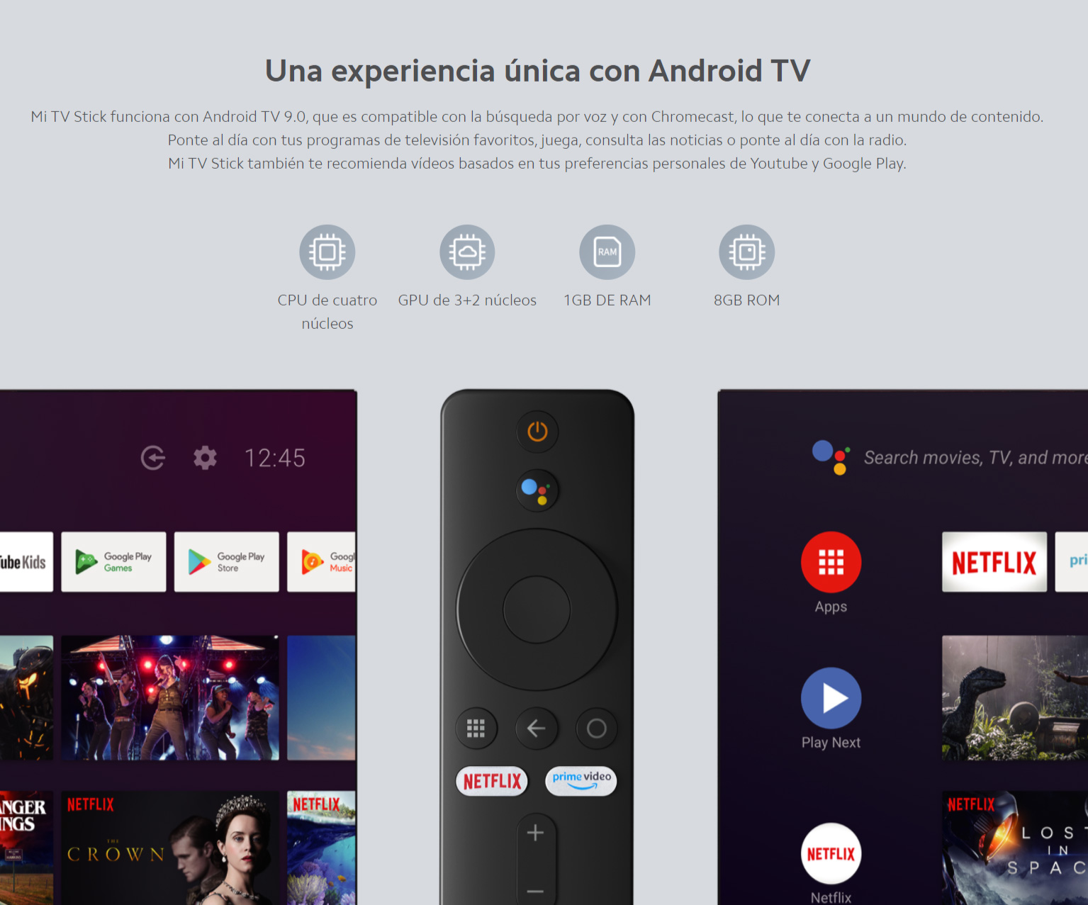 Dispositivo XIAOMI Mi TV Stick Android - Géant