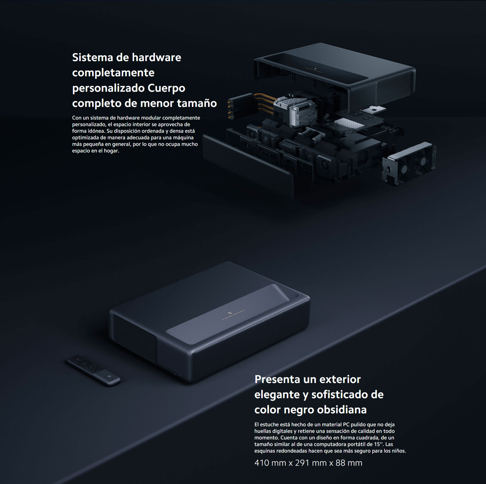 Xiaomi Mi 4K Laser Proyector 150´´ Negro
