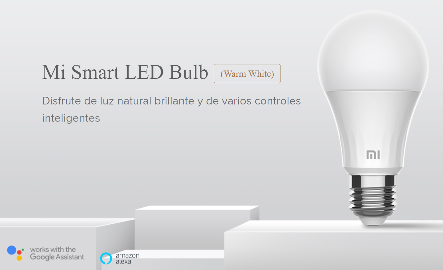 Lampara Inteligente Xiaomi Mi Led Smart Bulb Luz Fria — AMV Store