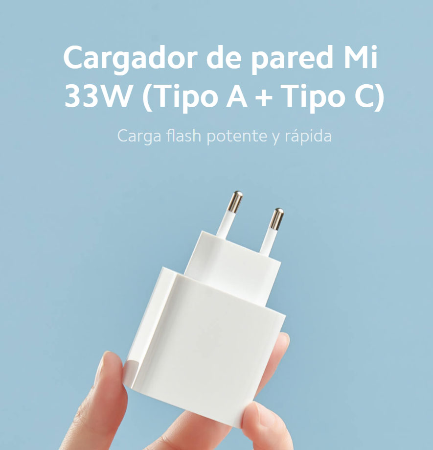 Mi 33W Cargador De Pared (Tipo A + Tipo C) - Mi Uruguay