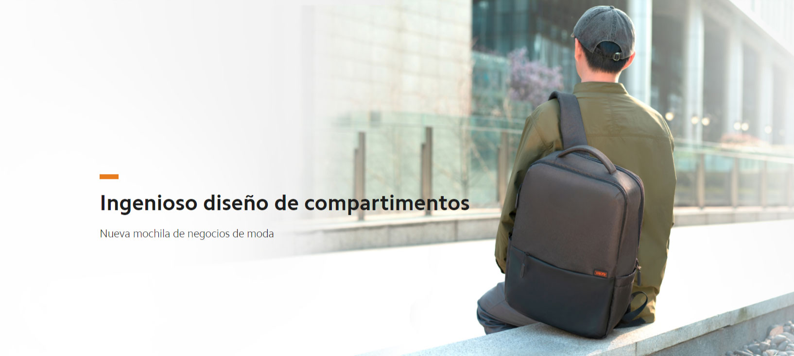 Mochila Xiaomi Mi Commuter Backpack Gris Claro