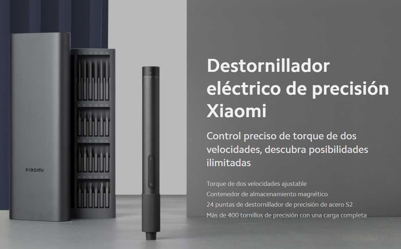 XIAOMI KIT DESTORNILLADOR 24 PUNTAS