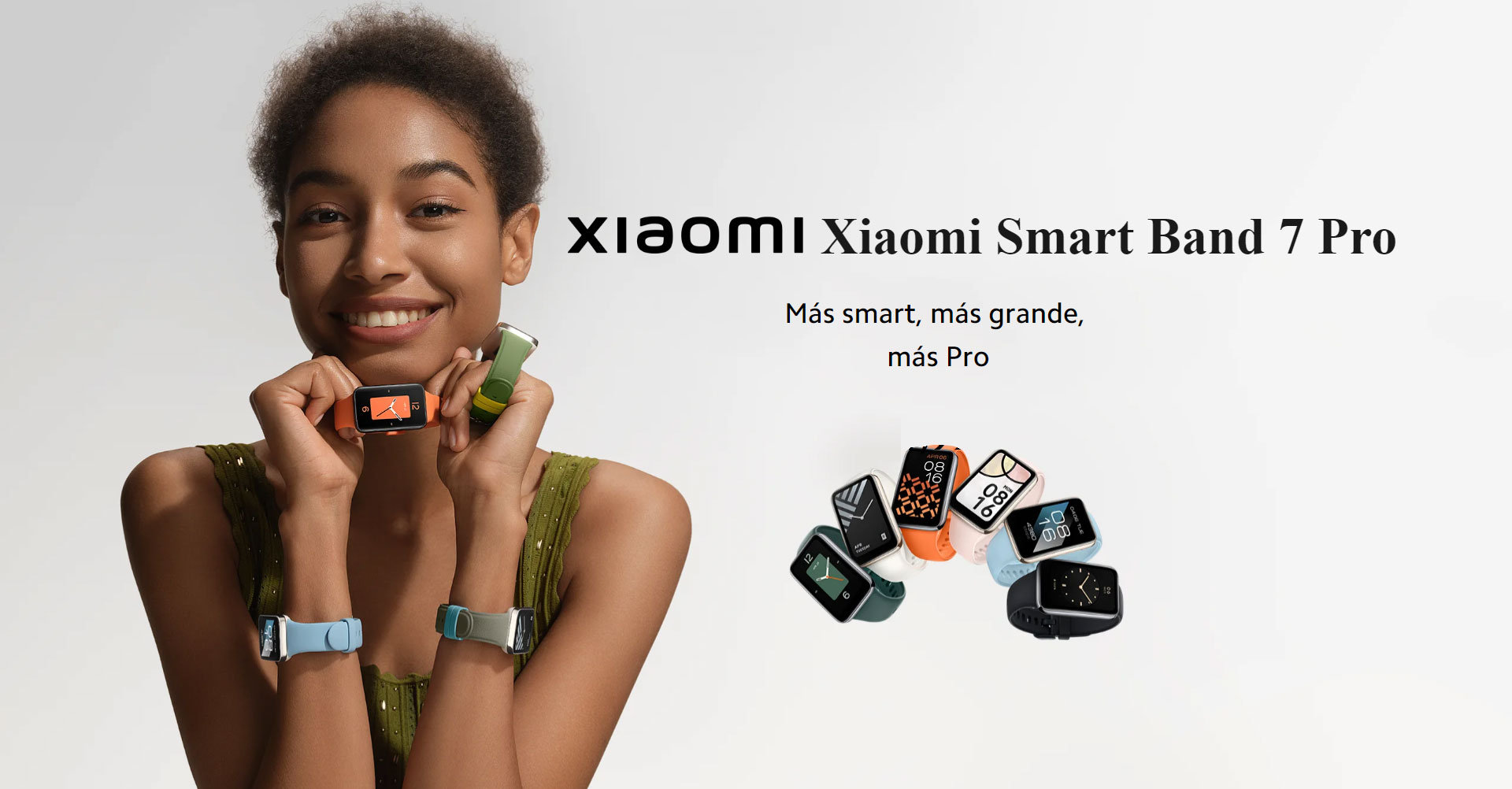 Pulsera Xiaomi Mi Smart Band 7 Pro Con GPS , Spo2 - M2141B1 