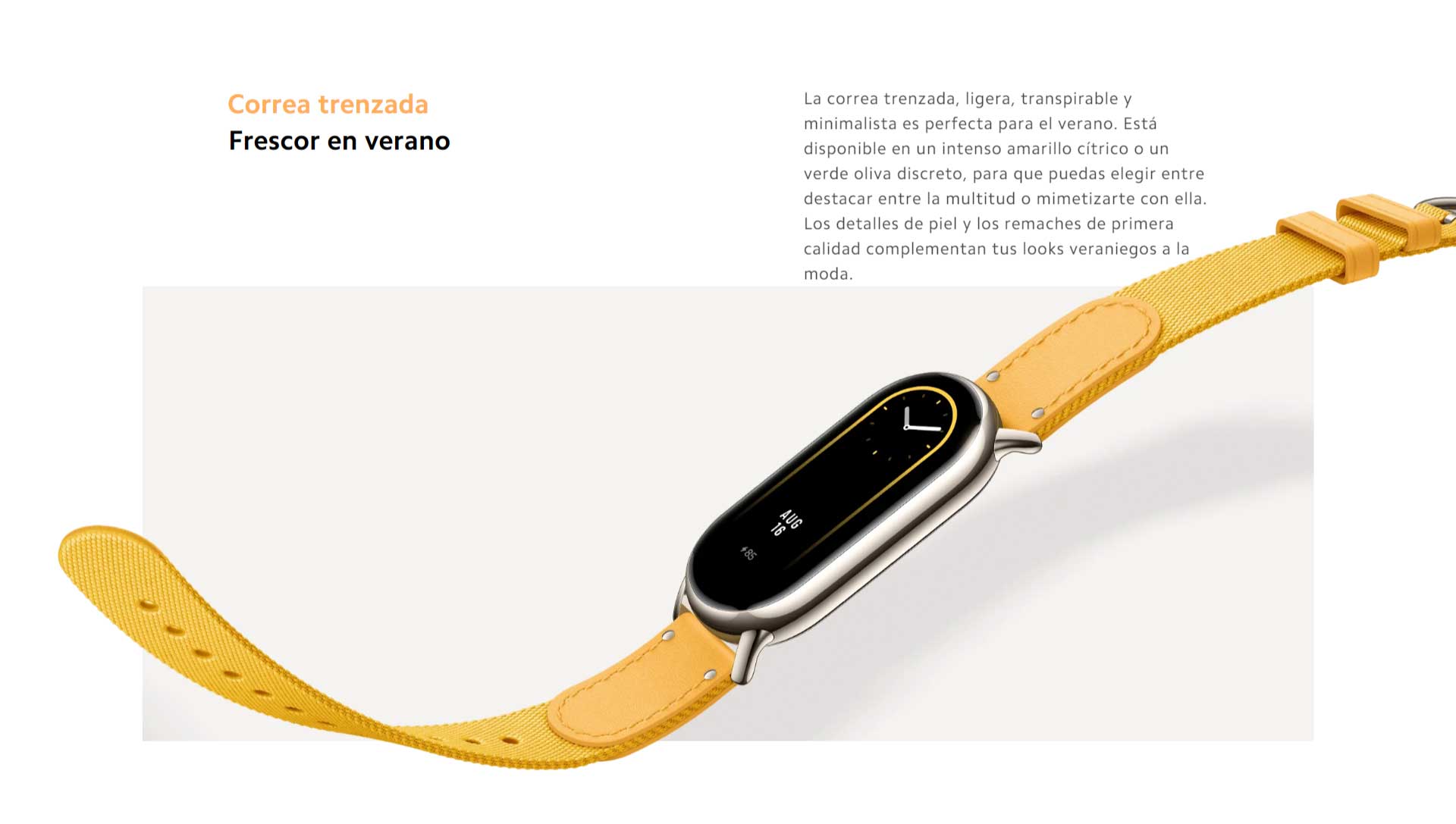 XIAOMI Correas para Mi Watch Lite (Verde Oliva)