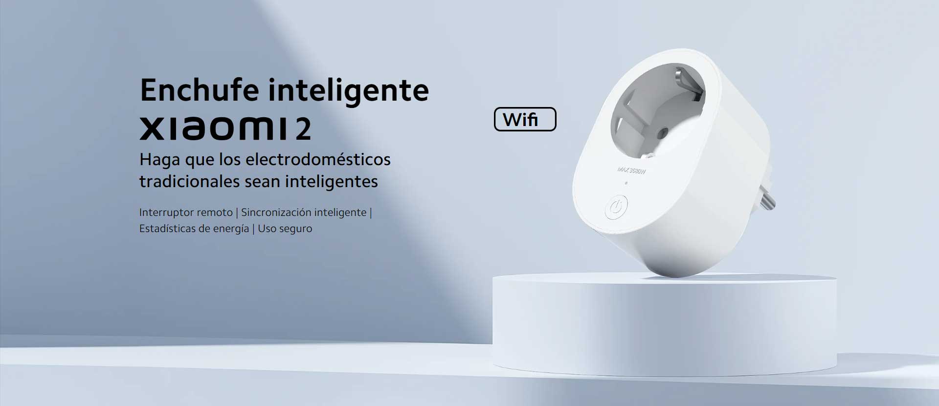 Enchufe Inteligente Xiaomi Smart Plug 2 - Xiaomi