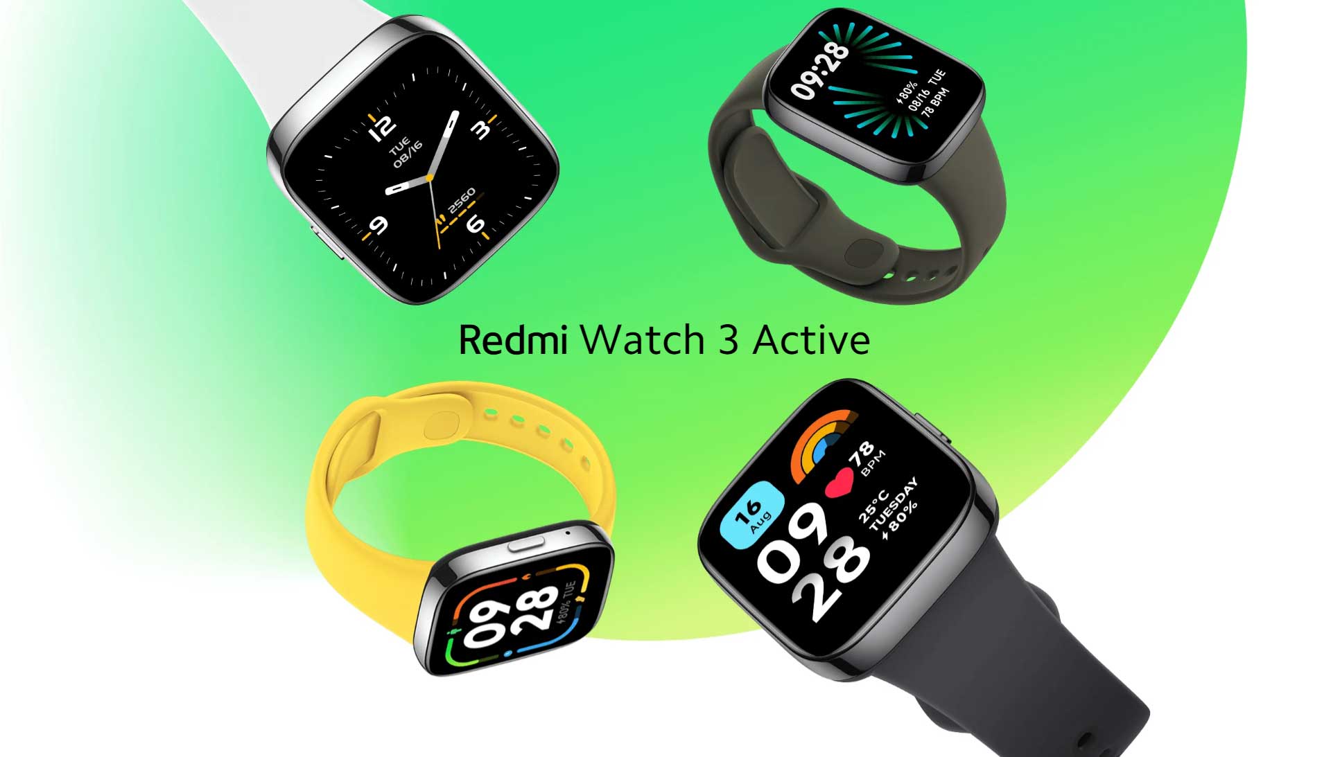 XIAOMI Correa Redmi Watch 3 Active Amarillo