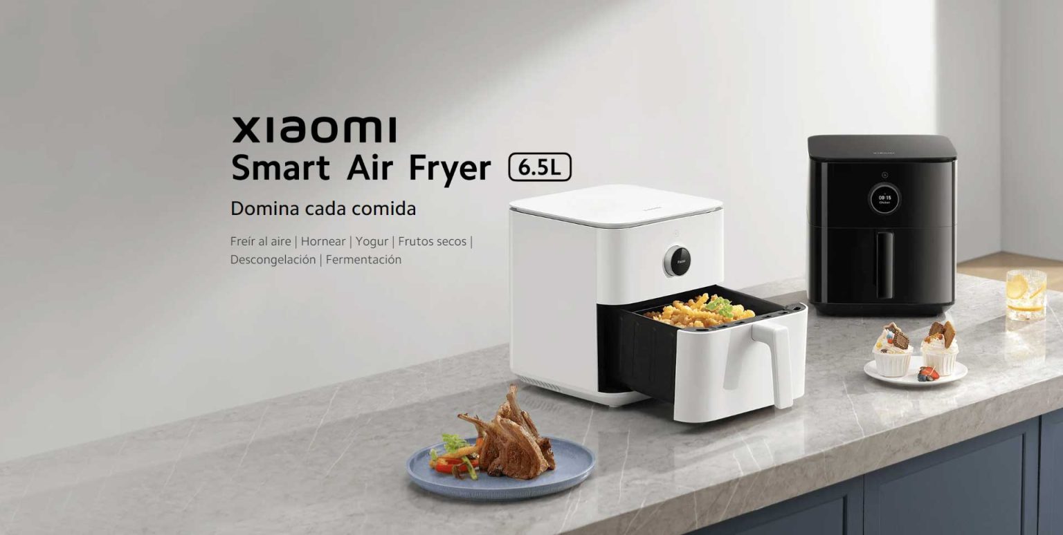 Friteuse Sans Huile Xiaomi Smart Air Fryer 6.5L - 1800W - Blanche - Connectée